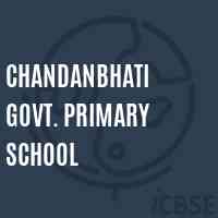 Chandanbhati Govt. Primary School Logo