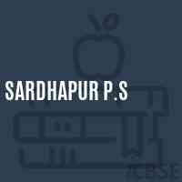 Sardhapur P.S Primary School Logo