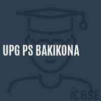 Upg Ps Bakikona Primary School Logo