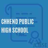 Chhend Public High School Logo
