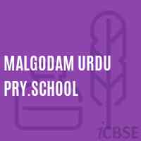 Malgodam Urdu Pry.School Logo