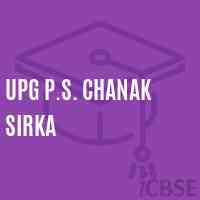 Upg P.S. Chanak Sirka Primary School Logo