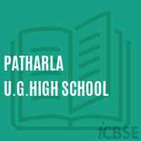 Patharla U.G.High School Logo