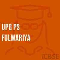 Upg Ps Fulwariya Primary School Logo