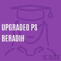 Upgraded Ps Beradih Primary School Logo