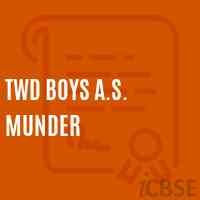 Twd Boys A.S. Munder Secondary School Logo