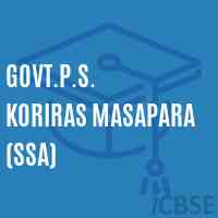 Govt.P.S. Koriras Masapara (Ssa) Primary School Logo