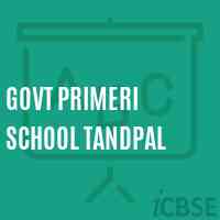 Govt Primeri School Tandpal Logo