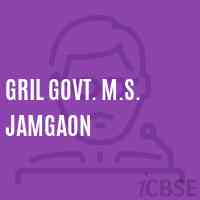 Gril Govt. M.S. Jamgaon Middle School Logo