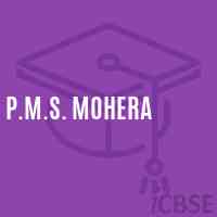 P.M.S. Mohera Middle School Logo
