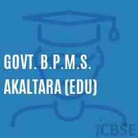 Govt. B.P.M.S. Akaltara (Edu) Middle School Logo
