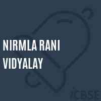 Nirmla Rani Vidyalay Middle School Logo
