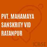 Pvt. Mahamaya Sanskrity Vid Ratanpur Middle School Logo