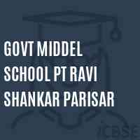 Govt Middel School Pt Ravi Shankar Parisar Logo