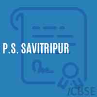 P.S. Savitripur Primary School Logo