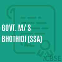 Govt. M/ S Bhothidi (Ssa) Middle School Logo