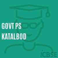 Govt Ps Katalbod Primary School Logo