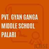 Pvt. Gyan Ganga Middle School Palari Logo