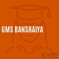 Gms Bansraiya Middle School Logo