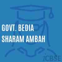 Govt. Bedia Sharam Ambah Primary School Logo