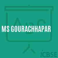 Ms Gourachhapar Middle School Logo