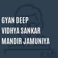 Gyan Deep Vidhya Sankar Mandir Jamuniya Middle School Logo