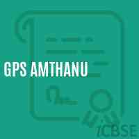 Gps Amthanu Primary School Logo