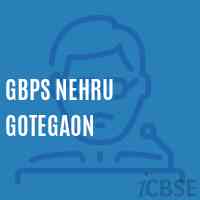 Gbps Nehru Gotegaon Primary School Logo