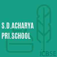 S.D.Acharya Pri.School Logo