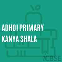 Adhoi Primary Kanya Shala Middle School Logo