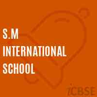 S.M International School Logo