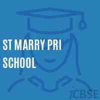 St Marry Pri School Logo