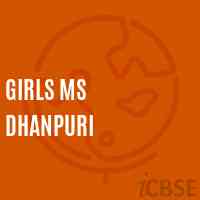 Girls Ms Dhanpuri Middle School Logo