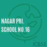 Nagar Pri. School No.16 Logo
