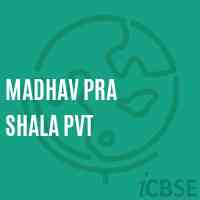 Madhav Pra Shala Pvt Middle School Logo