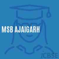 Msb Ajaigarh Middle School Logo