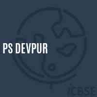 Ps Devpur Primary School Logo