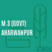 M.S (Govt) Aharwanpur Middle School Logo