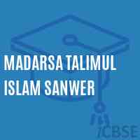Madarsa Talimul Islam Sanwer Middle School Logo