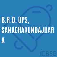 B.R.D. Ups, Sanachakundajhara School Logo