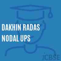 Dakhin Radas Nodal Ups Middle School Logo