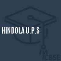 Hindola U.P.S Middle School Logo