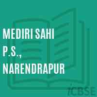 Mediri Sahi P.S., Narendrapur Primary School Logo