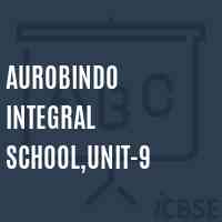Aurobindo Integral School,Unit-9 Logo