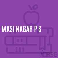 Masi Nagar P S Primary School Logo