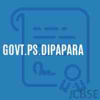 Govt.Ps.Dipapara Primary School Logo