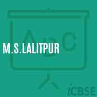 M.S.Lalitpur Middle School Logo