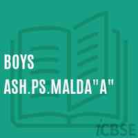 Boys Ash.Ps.Malda"a" Primary School Logo