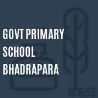 Govt Primary School Bhadrapara Logo