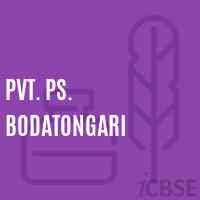 Pvt. Ps. Bodatongari Primary School Logo